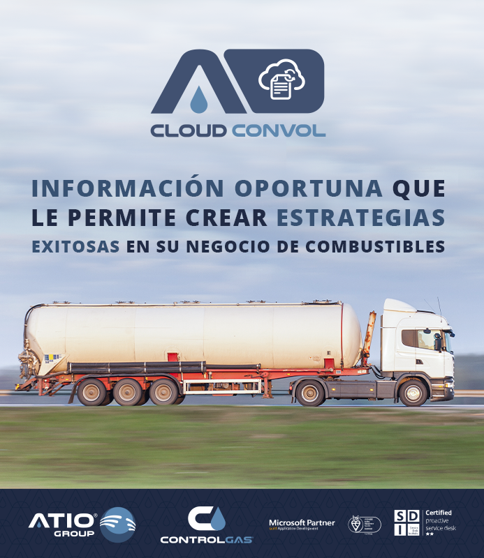 ATIO Group información oportuna de consumo de combustible
