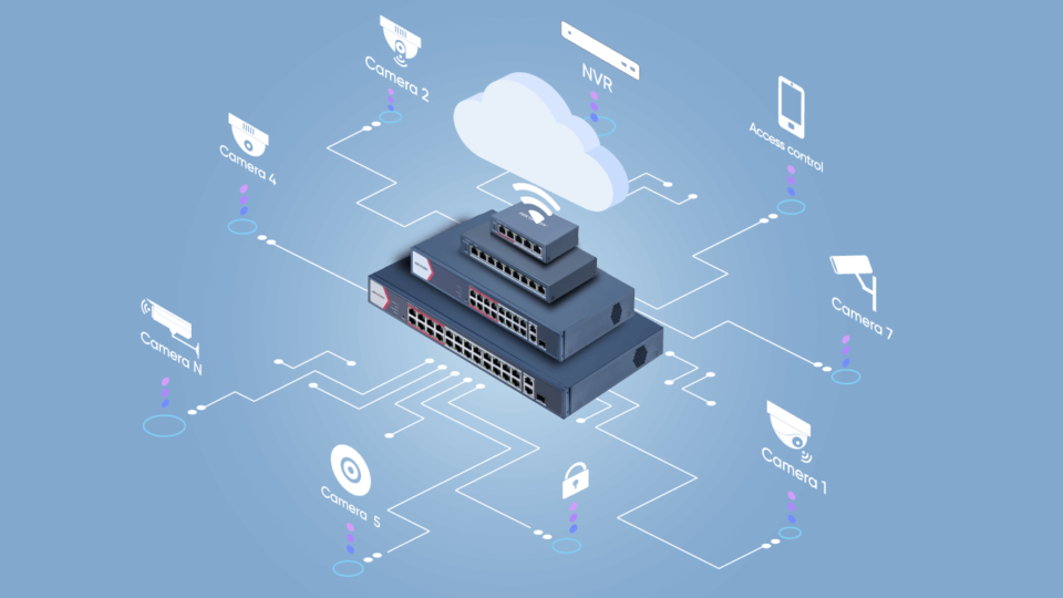 Nueva generación de switches inteligentes para administrar sistemas de seguridad de forma remota