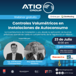 • Webinar gratuito “Controles Volumétricos en Instalaciones de Autoconsumo” este miércoles 23 de julio.
