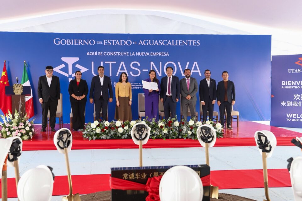 UTAS-NOVA invertirá 930 mdp en planta automotriz en Aguascalientes