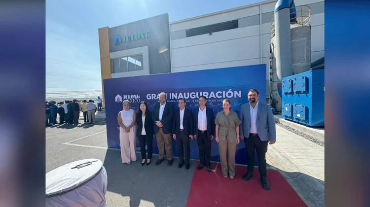 Con inversión de 150 mdd, Julong abre su nueva planta en Coahuila