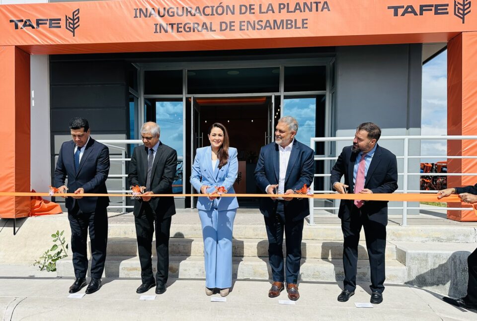 TAFE inaugura planta de ensamble de tractores y centro de experiencia en Aguascalientes