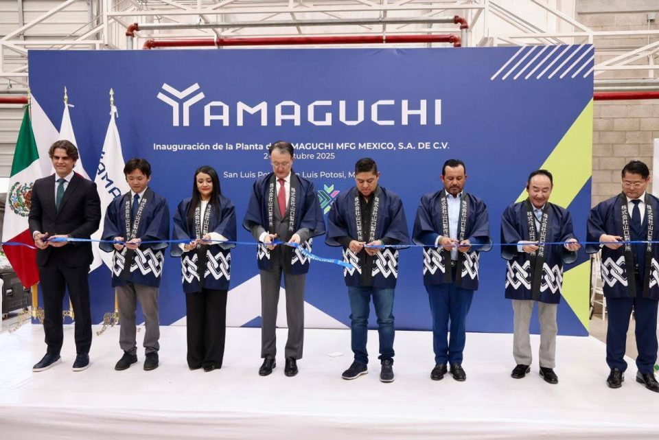 Yamaguchi inaugura planta en San Luis Potosí con inversión de 250 MDP
