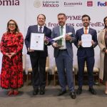 Secretaría de Economía y FedEx firman convenio para impulsar la competitividad exportadora de las Mipymes mexicanas
