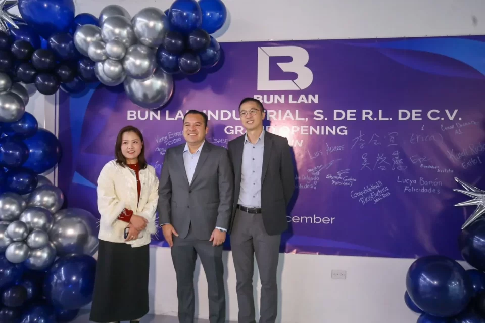 Bun Lan impulsa la reindustrialización con inversión de 80 mdd y manufactura avanzada en Chihuahua