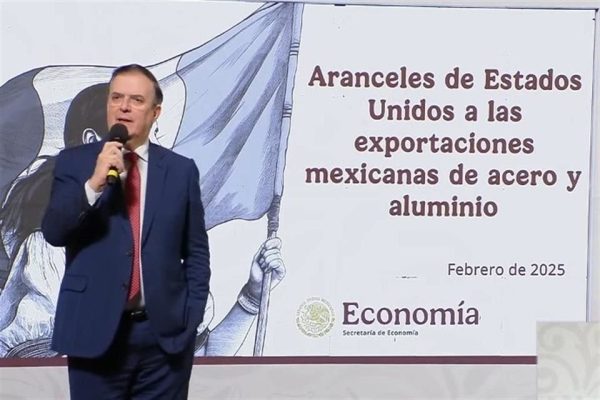 Paquete Arancelario busca proteger 350 mil empleos ante importaciones desleales: Ebrard