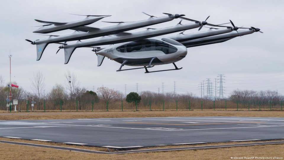 Matrix: el taxi volador eléctrico mas grande del mundo