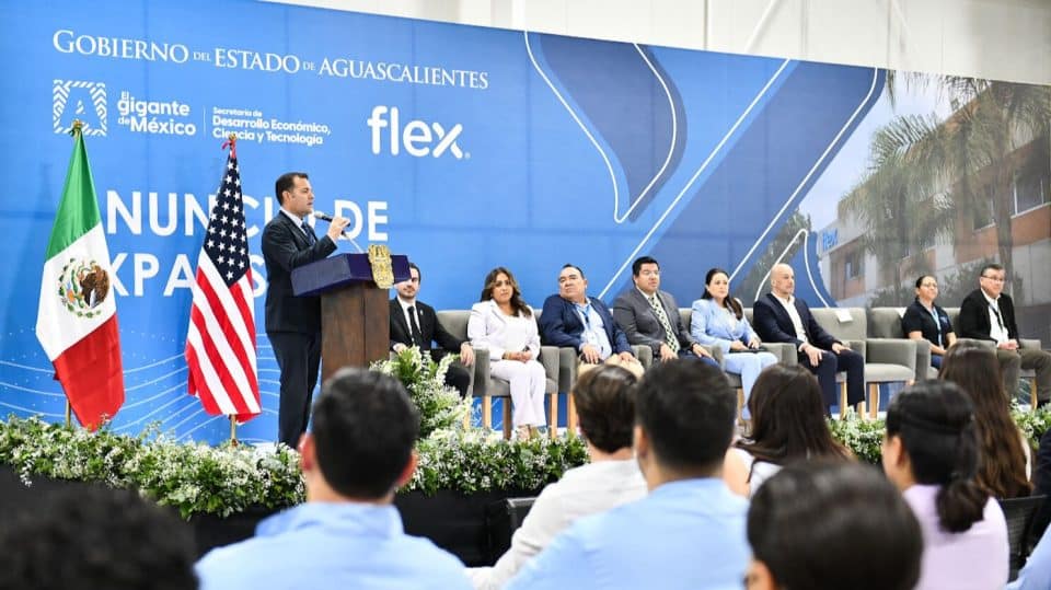 Flex amplía operaciones en Aguascalientes y generará más de 5,000 empleos