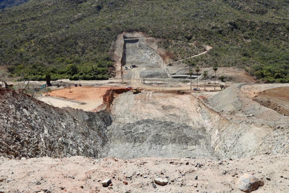 Gobierno de México avanza en la construcción de la presa El Novillo en La Paz, BCS