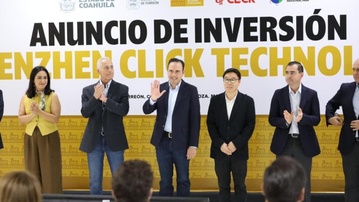 Click Technology anuncia inversión de 370 mdp en Torreón: generará 480 empleos