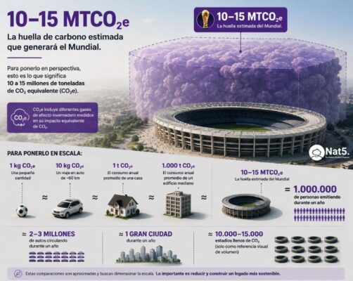 En el Mundial se pierde, se gana o se empata, pero la naturaleza siempre pierde