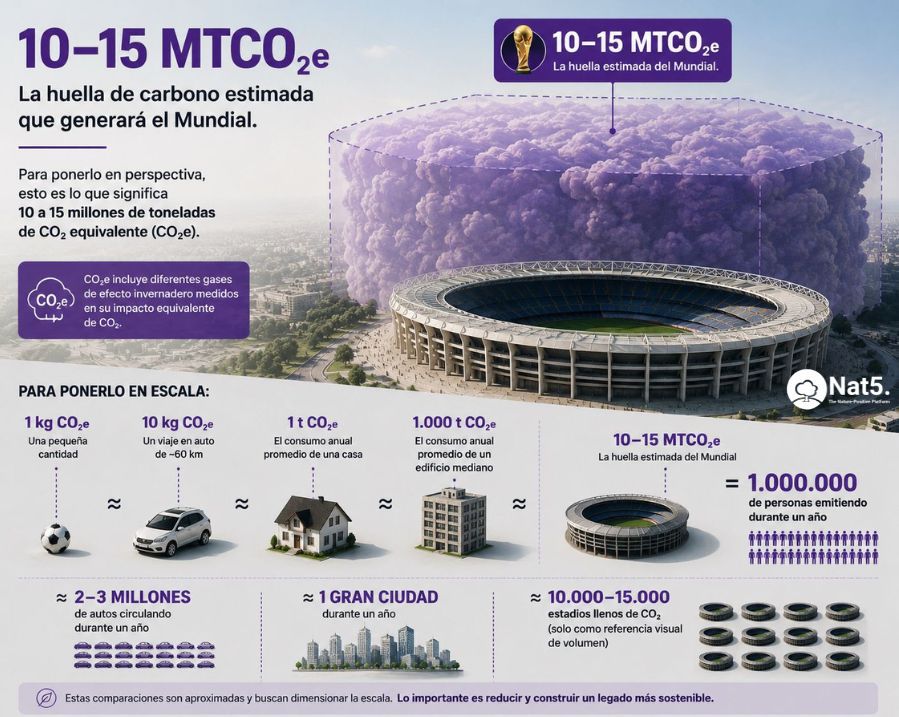 En el Mundial se pierde, se gana o se empata, pero la naturaleza siempre pierde