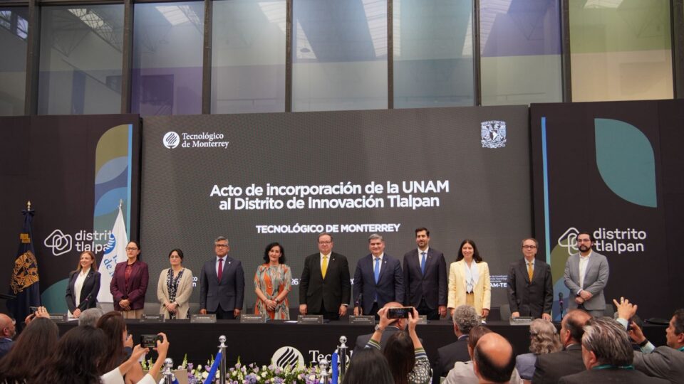 CDMX impulsa hub biotecnológico con inversión de 125 mdd y alianza UNAM-Tec